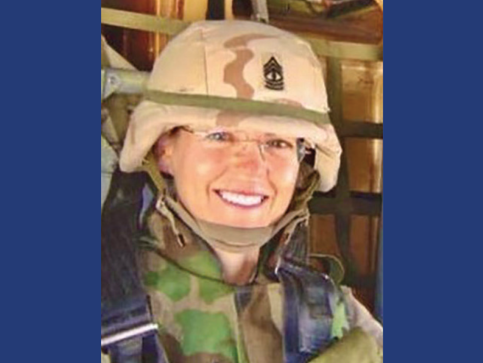 First Sergeant Catherine Rundell